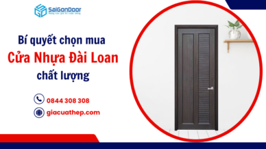 Cửa Nhựa Đài Loan Là Gì? Bí Quyết Chọn Mua Cửa Chất Lượng