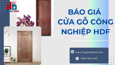 Báo giá cửa gỗ công nghiệp HDF “Chất Lượng & Giá Rẻ”